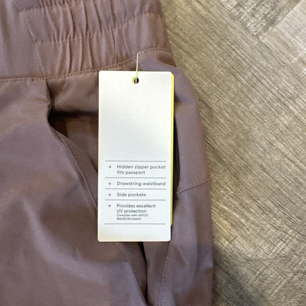 All In Motion Women’s Active Mid Rise Cargo Joggers In Brown Lightweight Xl New - Picture 5 of 11